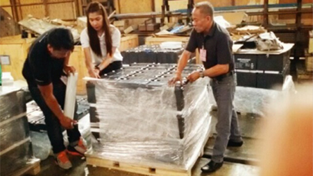 Battery Installation | LRT