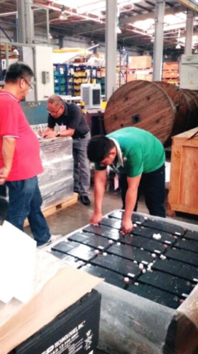 Battery Installation | LRT