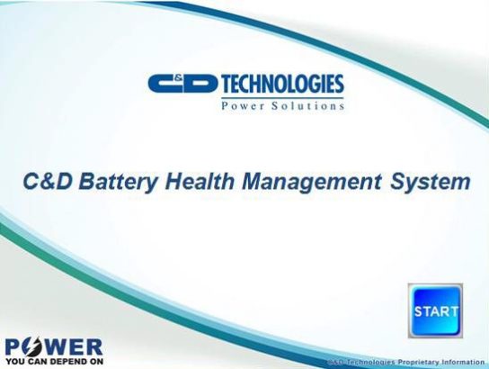 C&D Battery Health Management System